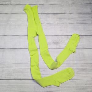 10 Hanna Andersson Neon Green Tights